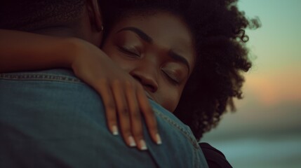 Embrace of an Intimate Couple