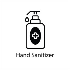 Hand Sanitizer Vector icon