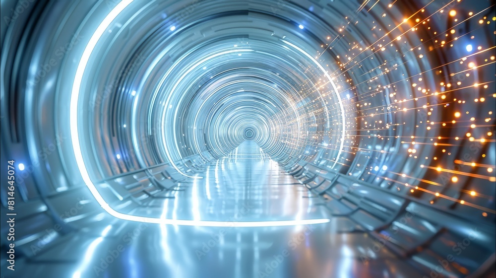 Poster computing power, future technology. generative ai.
