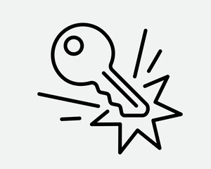 Scratched surface icon. Scratch resistant sign. Broken screen symbol.