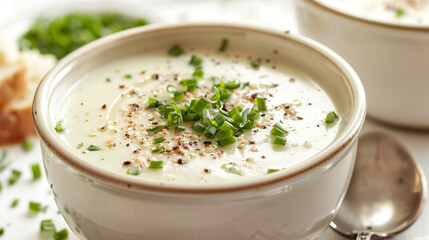 cream of broccoli soup with cream