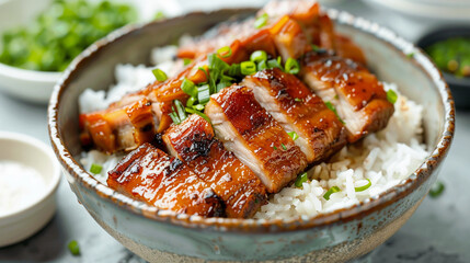 grilled chicken with rice