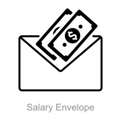 Obraz premium Salary Envelope