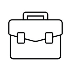 Business portfolio vector design, an amazing icon of business bag in editable style