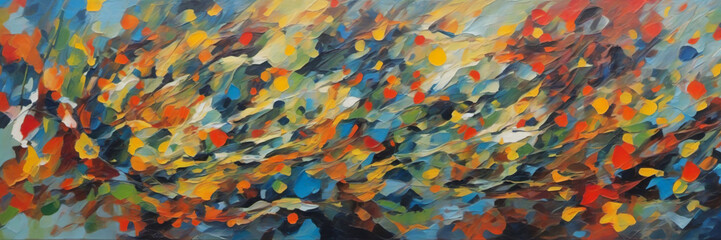 Art Abstract background, Expressionism style. Digital illustration.