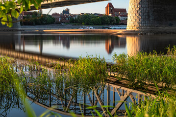 sundown, jezior, woda, niebo, słońce, krajobraz, wschody, charakter, rzeka, wieczorny, chmura, dzisiejszy wieczór, pomarańcz, brzask, poranek, chmura, spokojny, lato, sylwetka, horyzont,  © Krzysztof  Jaworski
