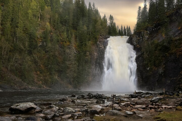 Waterfall Storfoss, Norway