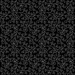 black and white surface pattern design.