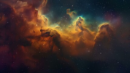 Obraz premium The image is an abstract painting