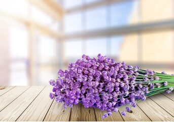 Fototapeta premium Lavender flowers aroma beautiful bouquet