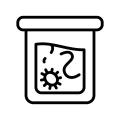 Water pollution icon