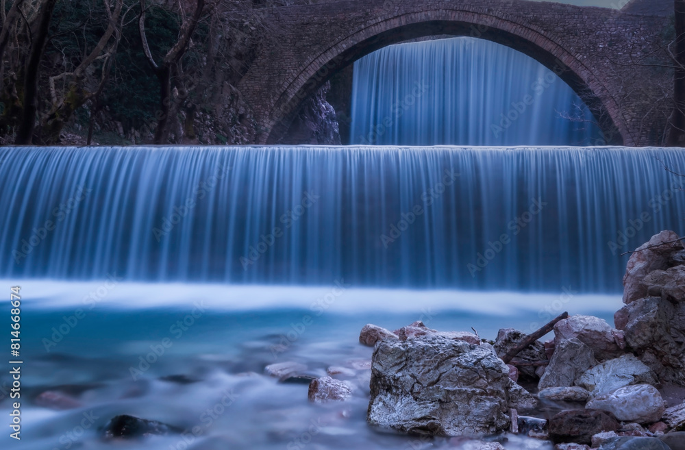 Canvas Prints waterfall in the park