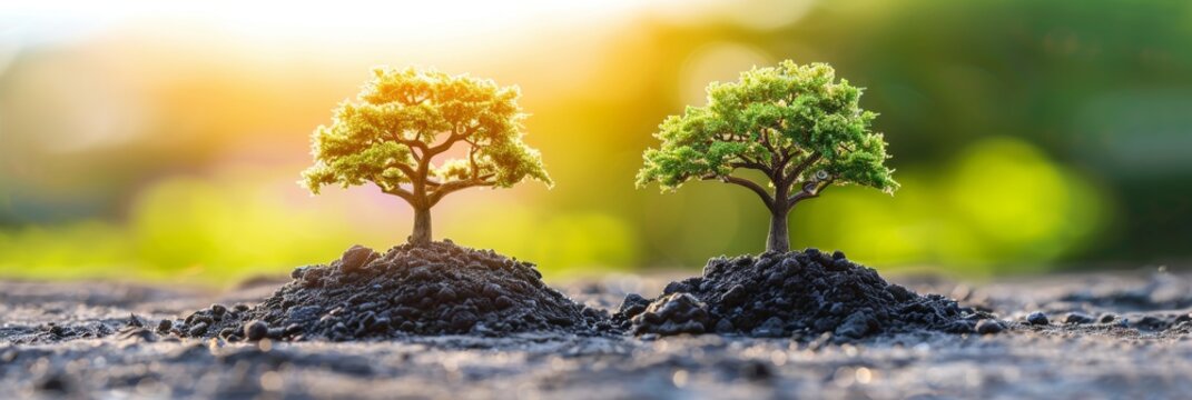 Harmonious coexistence  envisioning a sustainable future of thriving nature and balanced human life