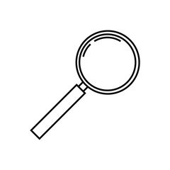 vector magnifying glass