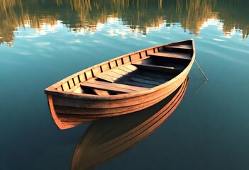 boat on the lake