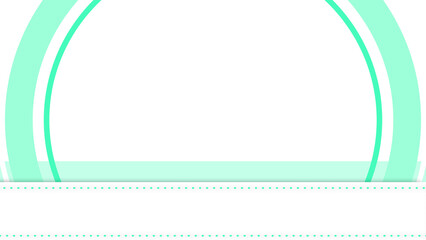 画面下にフレームがあるシンプルなイラスト　
