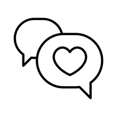 Love message icon