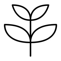 Sprout, treetop icon