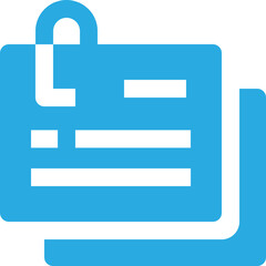 sticky notes logo design vector template