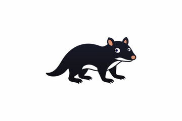 tasmanian devil cartoon vector illustration