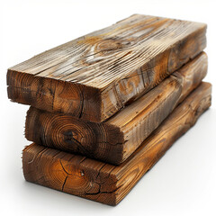 Wooden boards, lumber, industrial wood, timber. Pine wood timber,