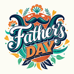 father's day t-shirt design vector illustration 