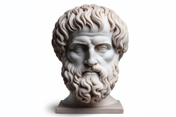 Bust of Aristotle, philosopher of Ancient Greece