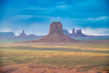 Amazing view of Monument Valley Buttes in Arizona