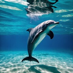 dolphin in the sea 