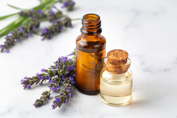 Lavender flower and lavender oil