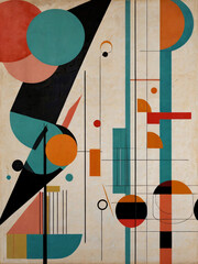 Geometric Abstraction: Mid-Century Bauhaus Art