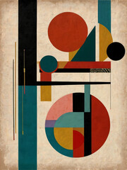 Geometric Abstraction: Mid-Century Bauhaus Art