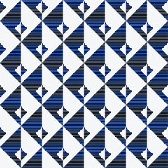 Modern abstract geometric seamless pattern. Vector Illustration. Design for print, textile design. 