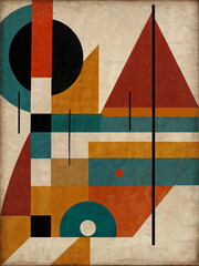 Geometric Abstraction: Mid-Century Bauhaus Art
