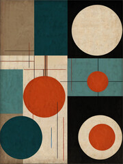 Geometric Abstraction: Mid-Century Bauhaus Art