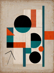Geometric Abstraction: Mid-Century Bauhaus Art