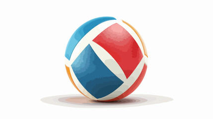 Minsk Belarus - January 10 2022 Volleyball ball icon.