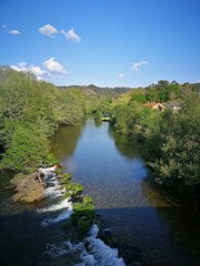 Río Tea en Mondariz, Galicia