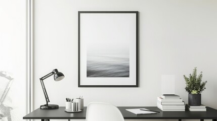 Blank walls and clean, tidy desktops