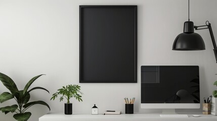 Blank walls and clean, tidy desktops
