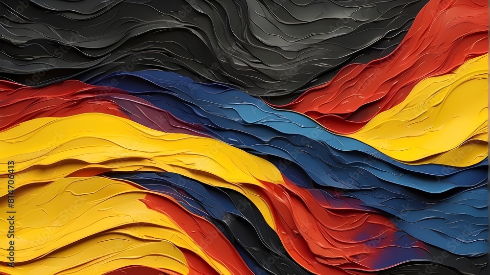 Poster black, dark crimson, cobalt, sapphire yellow, and abstract are some examples of background colors. g