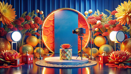 Props and stands for product photography and presentations
