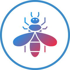 Vector Design Bee Icon Style