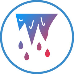 Vector Design Thaw Icon Style