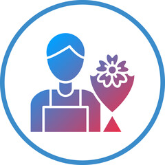Vector Design Florist Icon Style