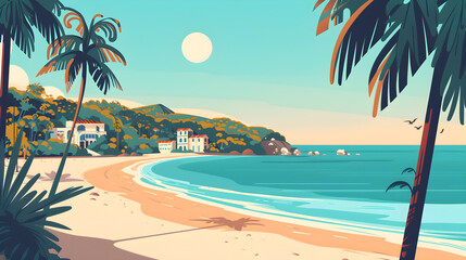 Beach Seascape