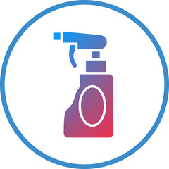 Vector Design Cleaning Spray Icon Style