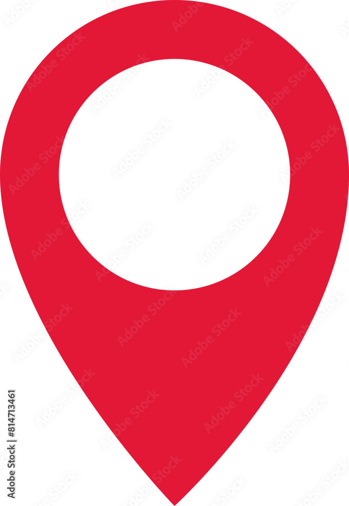 Poster map icons. marker pointer. pin location vector icon. gps navigation symbol.