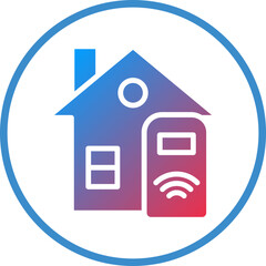 Vector Design Home Control Icon Style