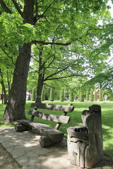 bench in the park